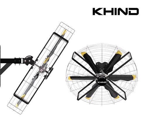 KHIND AirBlast Wall Mounted HVLS Fan