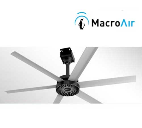 MacroAir AVD 370-2 HVLS Fan