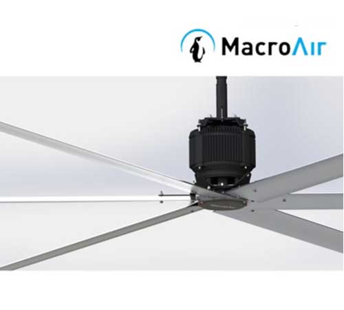 MacroAir X-Series HVLS Fan