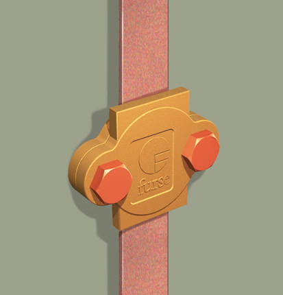 Clamps for Lightning Tapes
